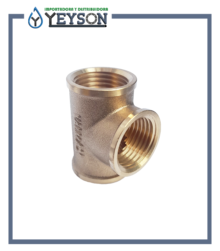 Tee de bronce Valmax